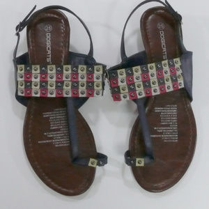 DOG & CATS brand toe strappy sandals sz 7.5